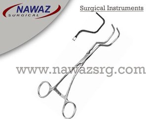 Dale Abrazadera vascular periférica 18cm Abrazaderas de cirugía cardiovascular de calidad manual de acero inoxidable alemán de la mejor calidad - Product Image 2