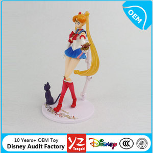 Figurine personnalisée <span class=keywords><strong>Sailor</strong></span> <span class=keywords><strong>Moon</strong></span> dessin animé fille anime usine OEM - Product Image 4