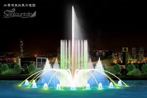 Program Control Interactive Lantern Water Fountain