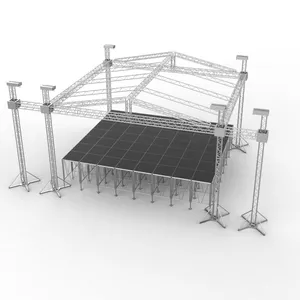 Truss de escenario de techo de triángulo de aluminio duradero para precio de fábrica de eventos