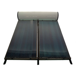 <span class=keywords><strong>Calentador</strong></span> de agua caliente <span class=keywords><strong>solar</strong></span> de panel plano de placa plana de gravedad con recubrimiento de polvo de Cromo Negro a presión precio competitivo nuevo estilo UNIEPU - Product Image 1
