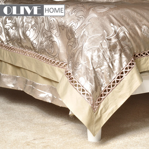 Al por mayor <span class=keywords><strong>Super</strong></span> suave confort Natural satén de lujo edredón de cama de algodón cama para sala - Product Image 3