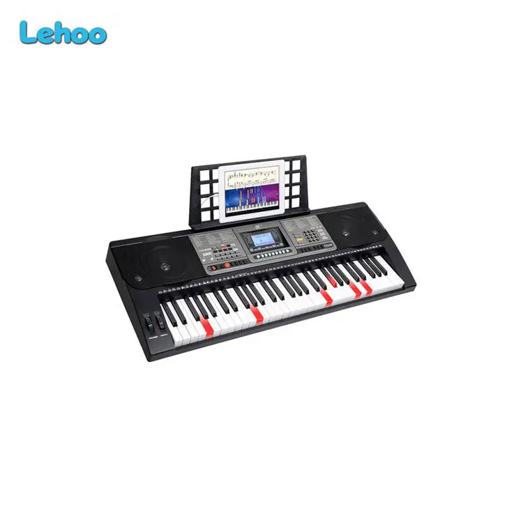 MEIKE MK-816 61 chaves teclas de teclado midi piano eletrônico com iluminação