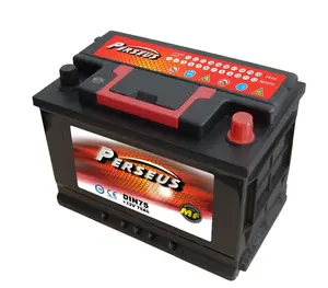 Super rocket car battery 12V lead acid battery 75ah