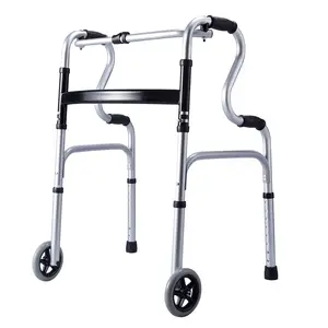 High Quality Lightweight Aluminum Gait Trainer Walker with Two Handle