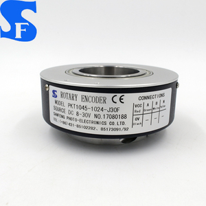 Encoder Rotativo Ottico SF Serie <span class=keywords><strong>PKT</strong></span> con Albero Cavo da 45mm, 1024ppr 8-30F, con Uscita Complementare per Ascensori - Product Image 2