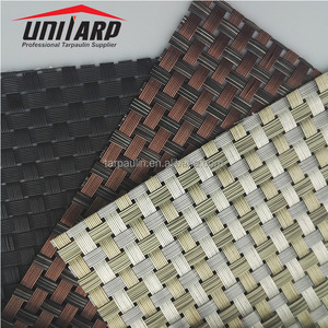 Uni-tarp nhựa đầy màu sắc teslin vải PVC tráng <span class=keywords><strong>Polyester</strong></span> lưới vải để làm ghế, đồ gỗ ngoài trời - Product Image 1