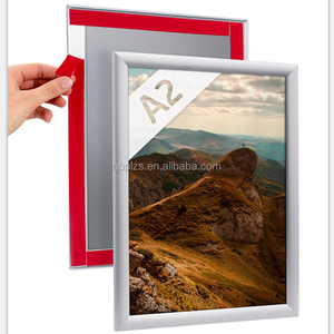 Treo tường bảng quảng cáo nhôm clipable thông báo khung tự dính Snap khung A3 Kích thước - Product Image 1