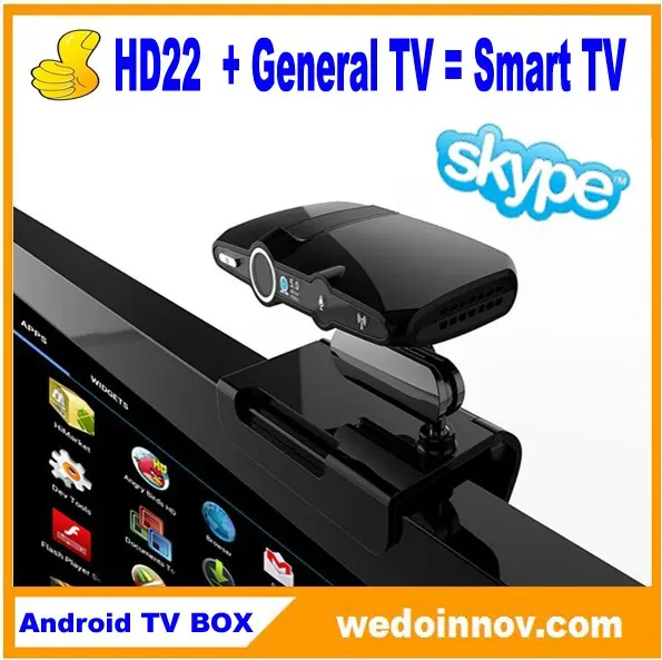 волшебный скайп видео по телевизору через hd22 андроид 4.2 двухъядерный andoid телеприемник