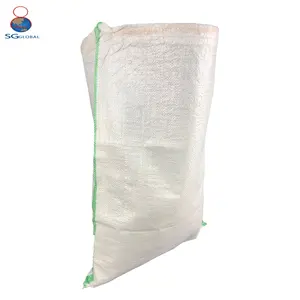 ポリプロピレン織サイレージバッグ販売中国工場パッキング50 Kg小麦粉オフセット印刷防湿100% バージンPP受け入れ