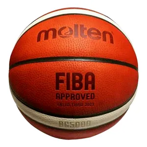 2023 baloncesto professionelle Geschmolzenen BG5000 GG7X GG7 individuelle Premium Leder basketball ball für indoor outdoor