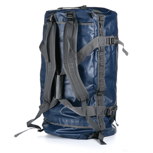Sac de sport pliable DEVANCE 70L personnalisé, léger, imperméable, en PVC, motif géométrique, avec fermeture éclair - Product Image 3