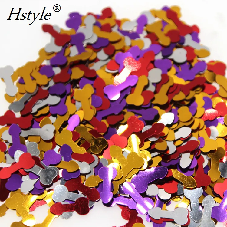 Romantic Confetti Bachelorette Party Hens Night Willy Pecker Penis Confetti Scatters wedding Decoration Party Supplies CF005