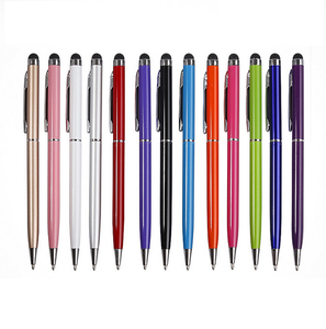 Stylo à bille 2 en 1 avec écran tactile pour iPad, <span class=keywords><strong>iPhone</strong></span>, smartphones et tablettes - Product Image 1