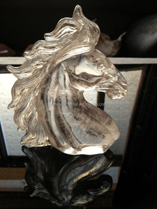 Pietra naturale trasparente cristallo di quarzo intaglio eleganti figurine di cavallo altri tipi di prodotto artigianali di cristallo - Product Image 3