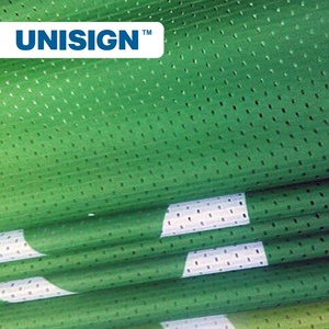 100% <span class=keywords><strong>Polyester</strong></span> Warp dệt kim Vải nhuộm thăng hoa Cờ biểu ngữ Chất liệu vải cuộn cho quảng cáo in ấn - Product Image 5