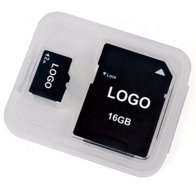 Factory Supply Micro Size SD Memory Card Excellent Quality 2GB 4GB 8GB 16GB 32GB 64GB 128gb Mini SD Card Plastic Material