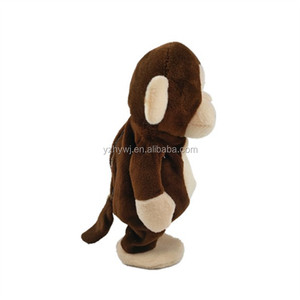 Eléctrica 15 cm cantando peluche al por mayor caminar mono de peluche de juguete - Product Image 3