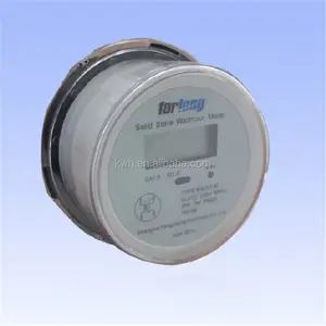 Goede kwaliteit ANSI socket eenfase multifunctionele ronde energie meter