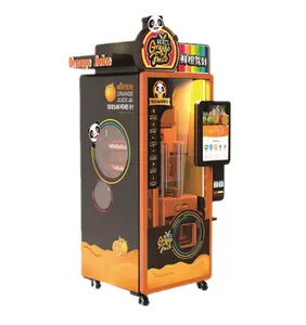 自动贩卖机现金操作橙汁果汁自动售货机