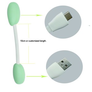 Mini 10 cm TPE plana promoción regalo cooperar TYPE-C micro USB Cable magnético fabricante en China - Product Image 4