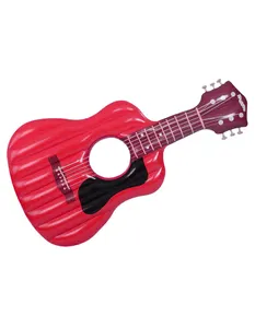 Fabrika özel ucuz PVC şişme gitar şişme keman modeli oyuncak çocuklar için