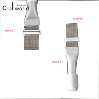 Peigne à ailettes CT-352 pour climatiseur, outil de redressage et de nettoyage des lames de refroidissement, redresseur d'ailettes en acier inoxydable