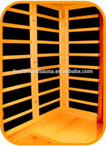 4 personas red de cedro <span class=keywords><strong>saun</strong></span> infrarrojo lejano sauna de carbono nano calentador - Product Image 5