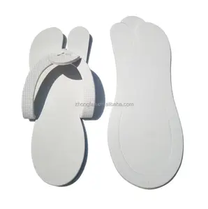 Flops Rubber White Disposable Slippers EVA Foam Rubber Flip Flops For Men And Women China Manufacturer