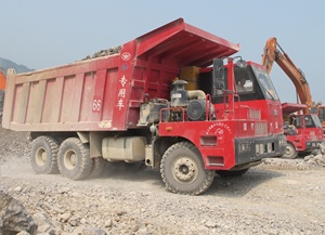 Camion benne à basculer avec pneus de 7 pouces, pour véhicule tout terrain, camion de chantier, HOWO tout-terrain, support de minéraux, 13.00, 25, 14.00, 24, 14.00 à 25 - Product Image 4