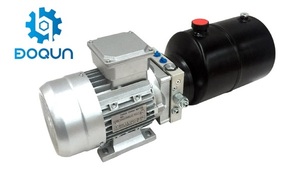 Boqun 3PH 380 В переменного тока, Двойное действие, металлический бак 10 л, портативные Гидравлические силовые агрегаты для сплиттера бревен - Product Image 2