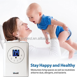 Humidificadores, Humidificador ultrasónico de niebla cálida y fría de 6L <span class=keywords><strong>para</strong></span> bebés de dormitorio con control remoto y monitor de humedad, vaporizador F - Product Image 6