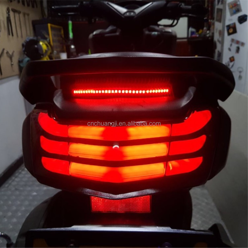 สำหรับ Yamaha Nmax 125 155 2018รถจักรยานยนต์สกูตเตอร์ LED ไฟท้ายโคมไฟหยุดไฟท้าย