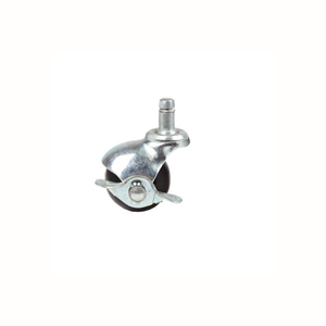 Harte Runde PVC-Kugelräder Messing Metall Antike Möbelrollen Gummirollen Möbel Messingrollen - Product Image 5