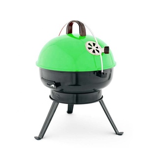 <strong>Mini</strong> Kettle Portable <strong>Charcoal</strong> Barbecue <strong>Grill</strong> 14-inch - Product Image 1