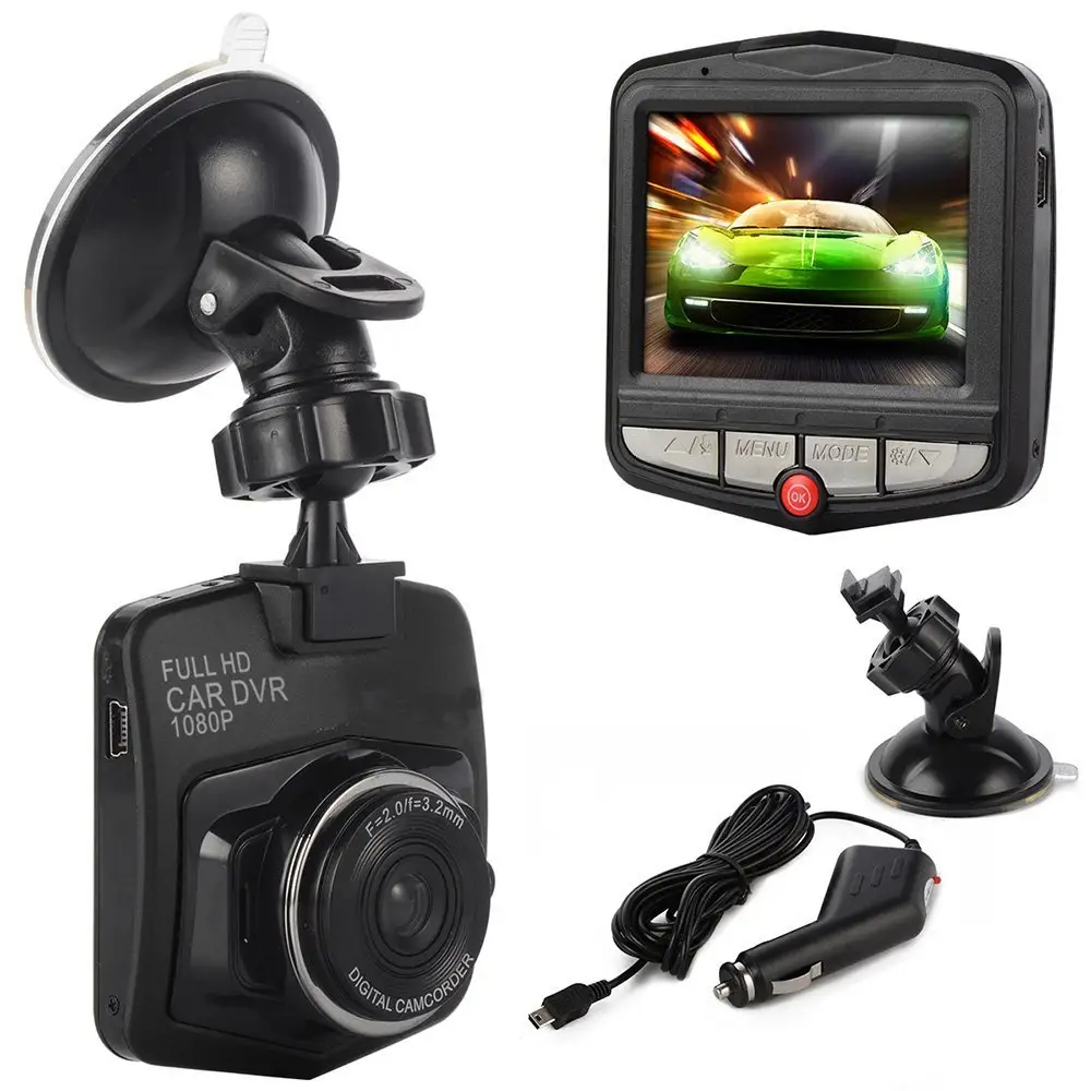 Original GT300 Mini Car Dash Cam DVR Camera 2.4'' Full HD 1080P Dashboard Digital Driving Video Recorder