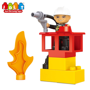 JDLT-Estación <span class=keywords><strong>de</strong></span> lucha contra incendios con luces y alarma para niños, juguete <span class=keywords><strong>de</strong></span> construcción <span class=keywords><strong>de</strong></span> plástico ABS, divertido y electrónico, 33 piezas - Product Image 3