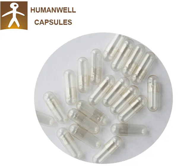 Humanwell Grade Lege Veggie Capsules Shell / Hard Plantaardige Capsule Size 00 1 2 3 4 5