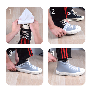 Nuovi <span class=keywords><strong>copriscarpe</strong></span> antiscivolo da trekking impermeabili da esterno <span class=keywords><strong>in</strong></span> <span class=keywords><strong>Silicone</strong></span> impermeabili - Product Image 5