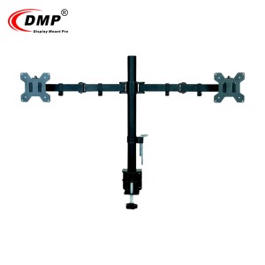 Dmp Máy tính để bàn có thể điều chỉnh màn hình LCD Arms cho 13 ~ 27 "Dual Màn hình Bracket Heavy Duty Dual ARM núi màn hình đứng - Product Image 2