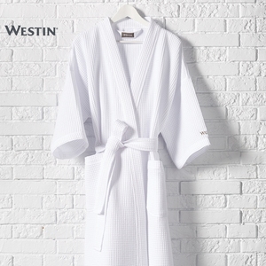 Vestaglia in raso <span class=keywords><strong>kimono</strong></span> lungo di alta qualità bianco waffle <span class=keywords><strong>vestaglie</strong></span> bademantel mit schlapppen vestaglia da donna di lusso - Product Image 4