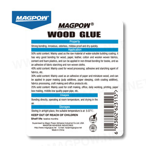 Colle à bois Magpow, poutres en bois laminé pour papier mâché - Product Image 4