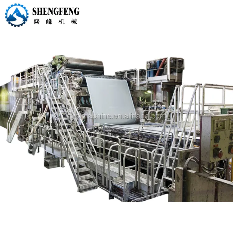 Small paper plant used mill corrugated cardboard making machine price