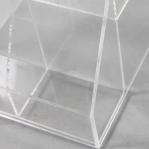 Tùy Chỉnh Rõ Ràng Hiển Thị Giá Acrylic <span class=keywords><strong>Standee</strong></span> Nhựa Countertop Thuốc Lá Bước Chủ Hiển Thị Sản Phẩm Đứng - Product Image 3