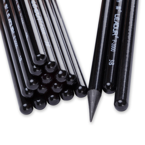 Ensemble de crayons à dessin avec logo personnalisé crayons graphite sans bois - Product Image 4