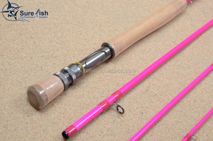 <span class=keywords><strong>Canne</strong></span> à pêche de couleur <span class=keywords><strong>rose</strong></span> avec bouchon en liège, livraison gratuite, vente en gros - Product Image 3