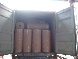 मशीन वाटरप्रूफ एक्रिलिक बोप चिपकने वाला पैकिंग टेप जंबो रोल - Product Image 6