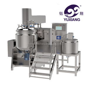 Yuxiang <span class=keywords><strong>Mixer</strong></span> Krim Kosmetik Tangki Pencampur, Mesin Pembuat Krim Wajah dengan Pengangkat Hidrolik dan Vakum - Product Image 5