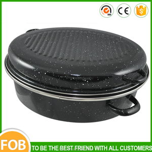 La Acción de Gracias y Navidad de <span class=keywords><strong>Pollo</strong></span> Para Asar El <span class=keywords><strong>pollo</strong></span> asador de gas del esmalte - Product Image 1