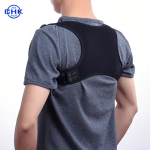 Customized adjustable vest to corrector posture shoulder brace support correction figure upper back posture